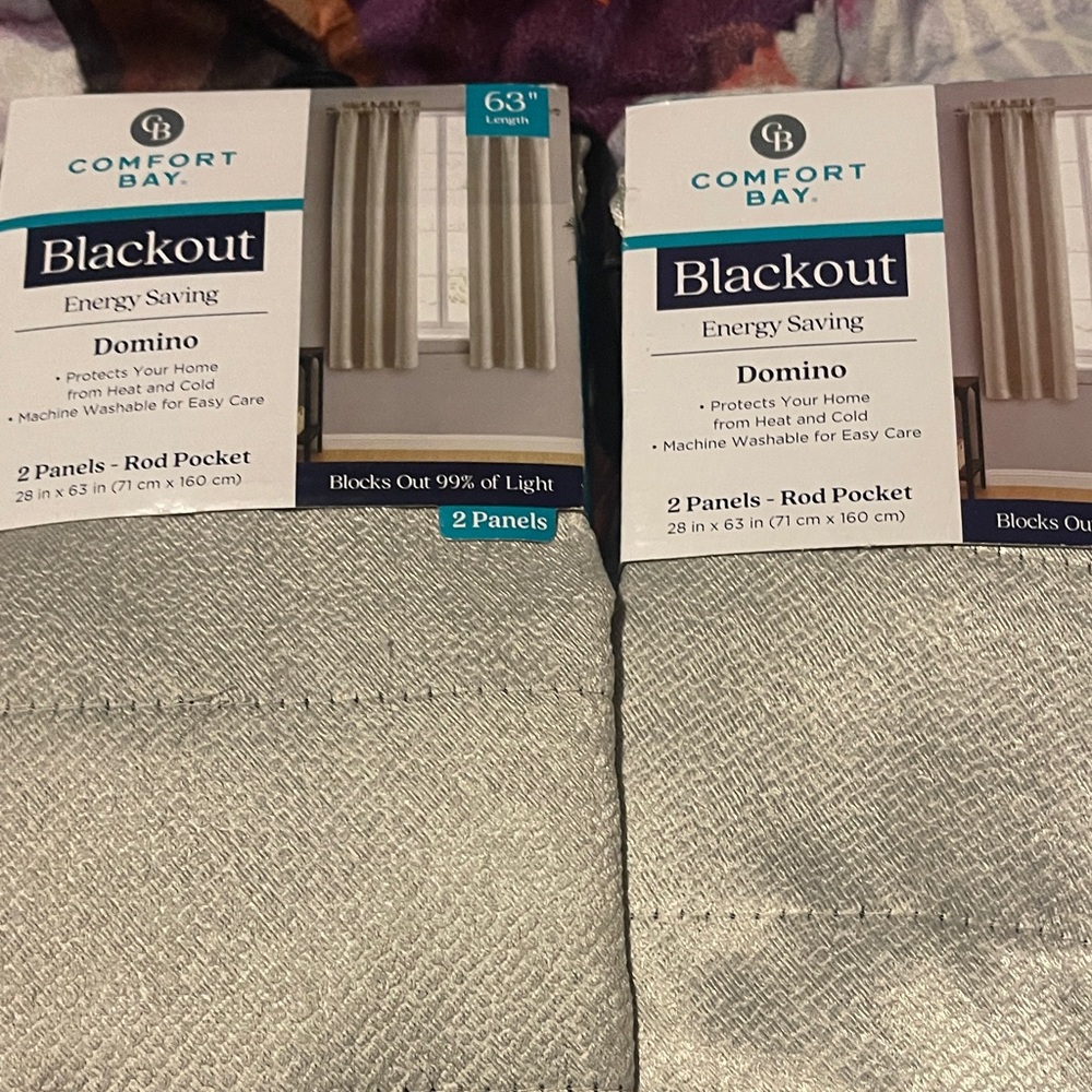 Comfort Bay Blackout Curtains -